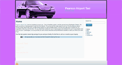 Desktop Screenshot of pearsonairporttaxi.mobi